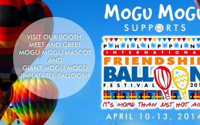 Mogu Mogu joins the first Philippine International Friendship Balloon Festival 2014!